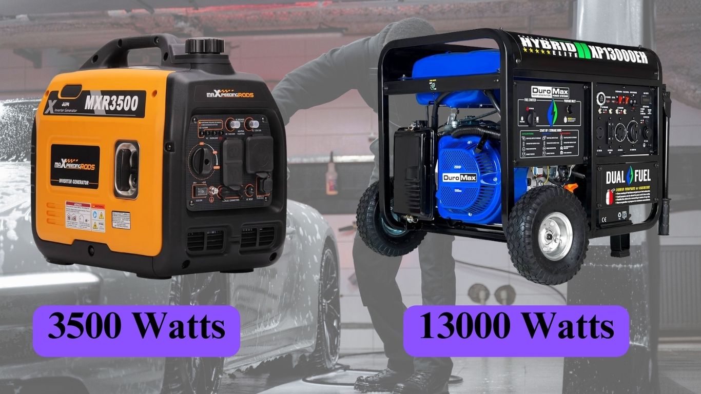 Generator 3500w and 13000w