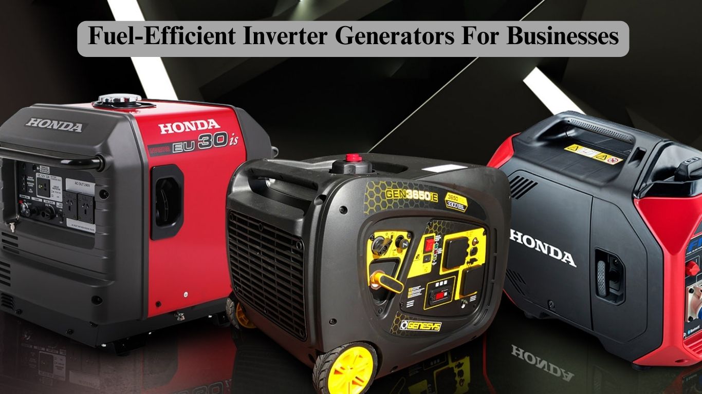 Fuel-Efficient Inverter Generators For Businesses