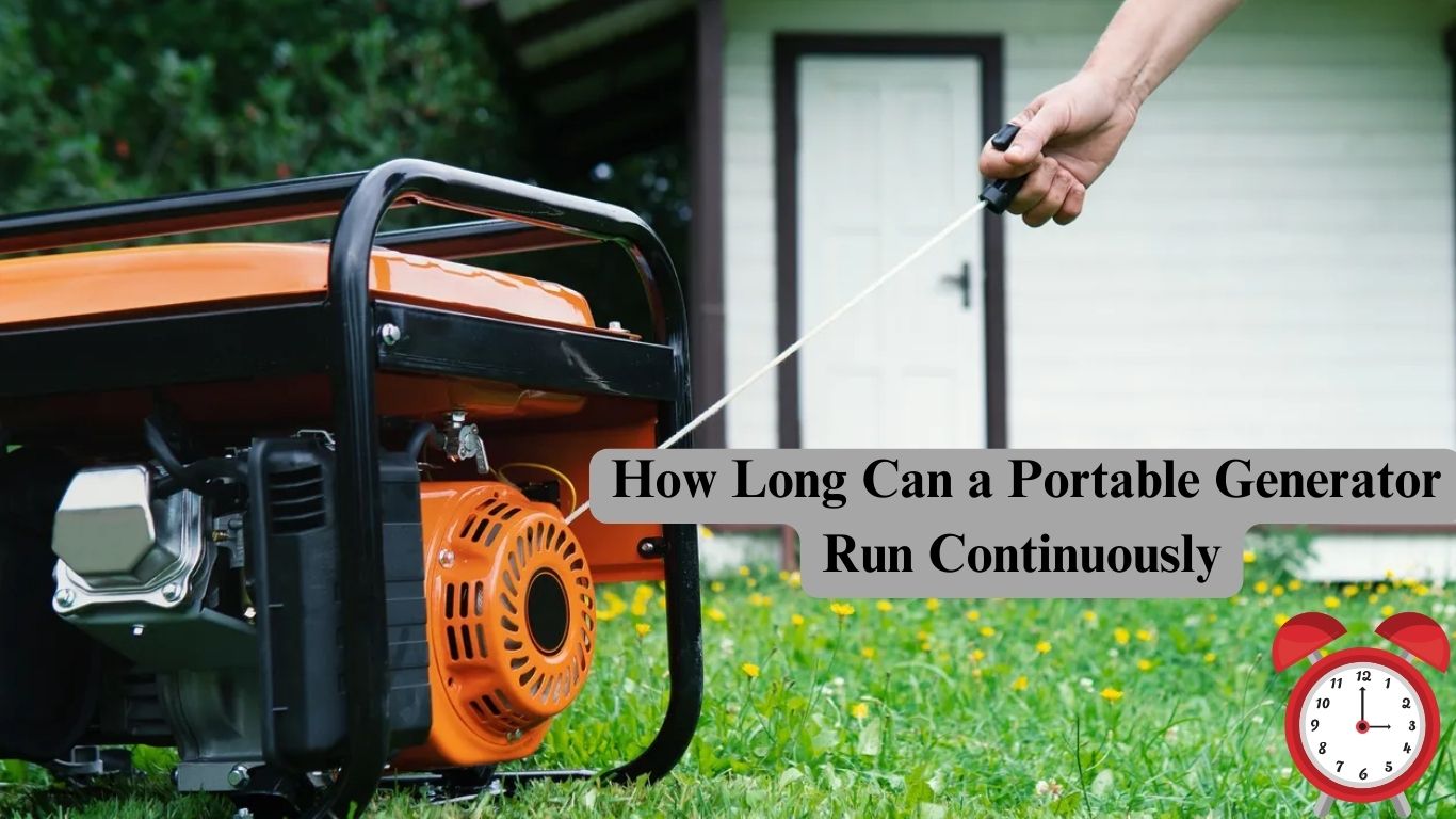 How Long Can a Portable Generator Run Continuously