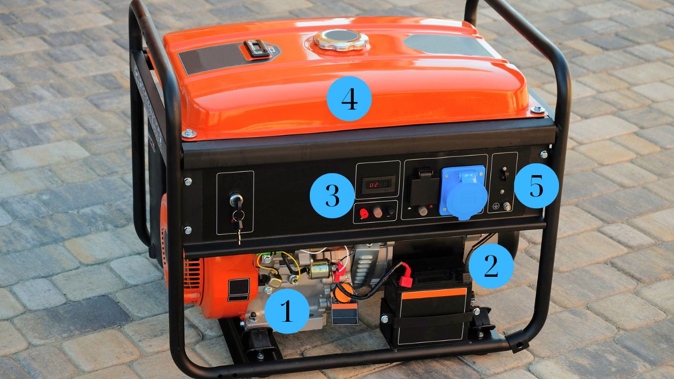 Parts of a Portable Generator