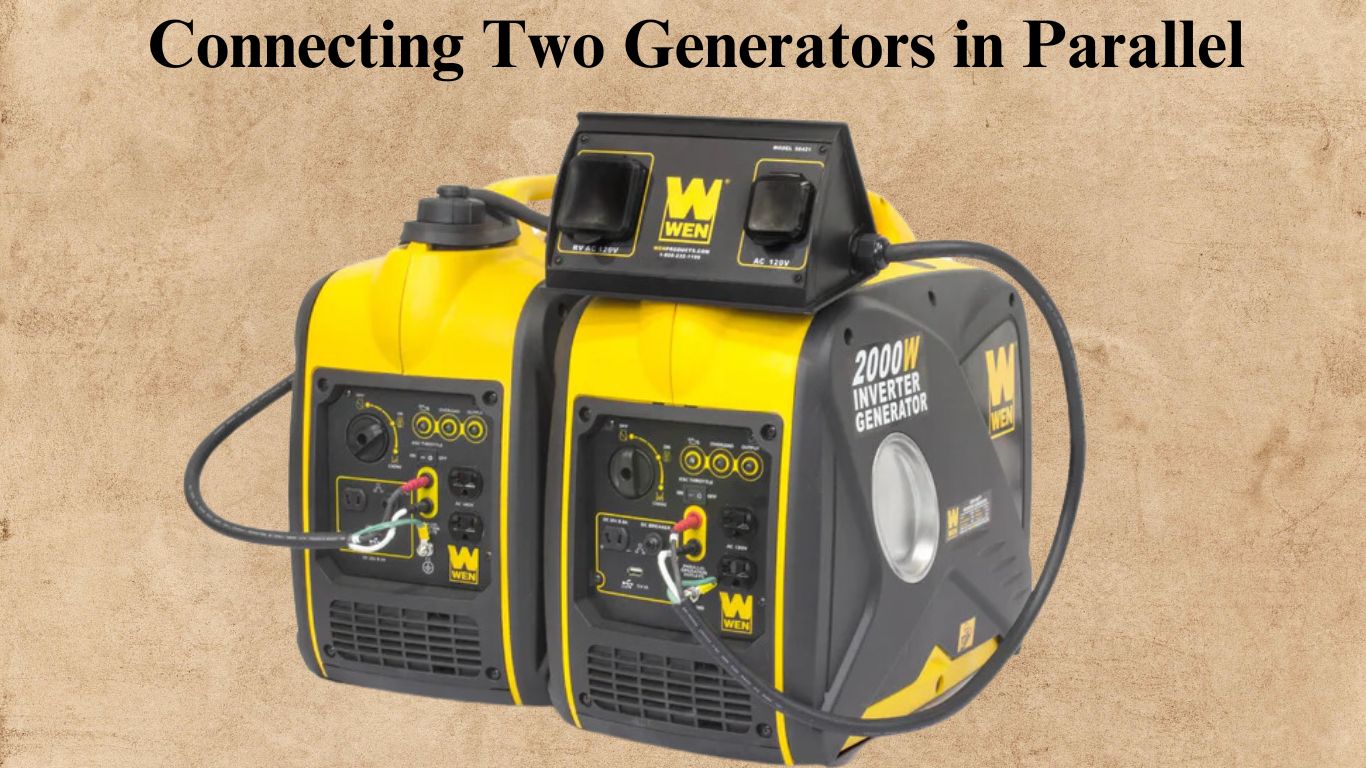 connecting two generators in parallel